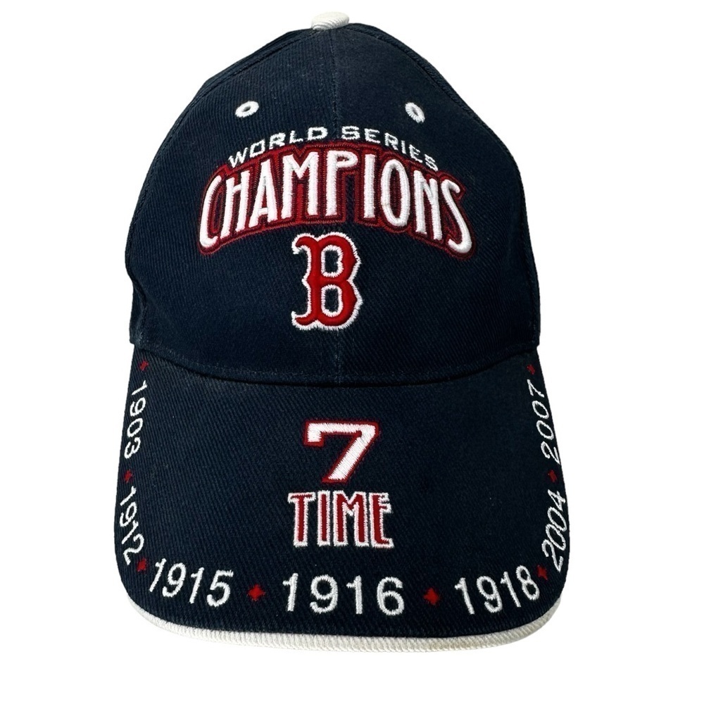 Boston Red Sox 7 Time World Series Champions Collector's Baseball Hat